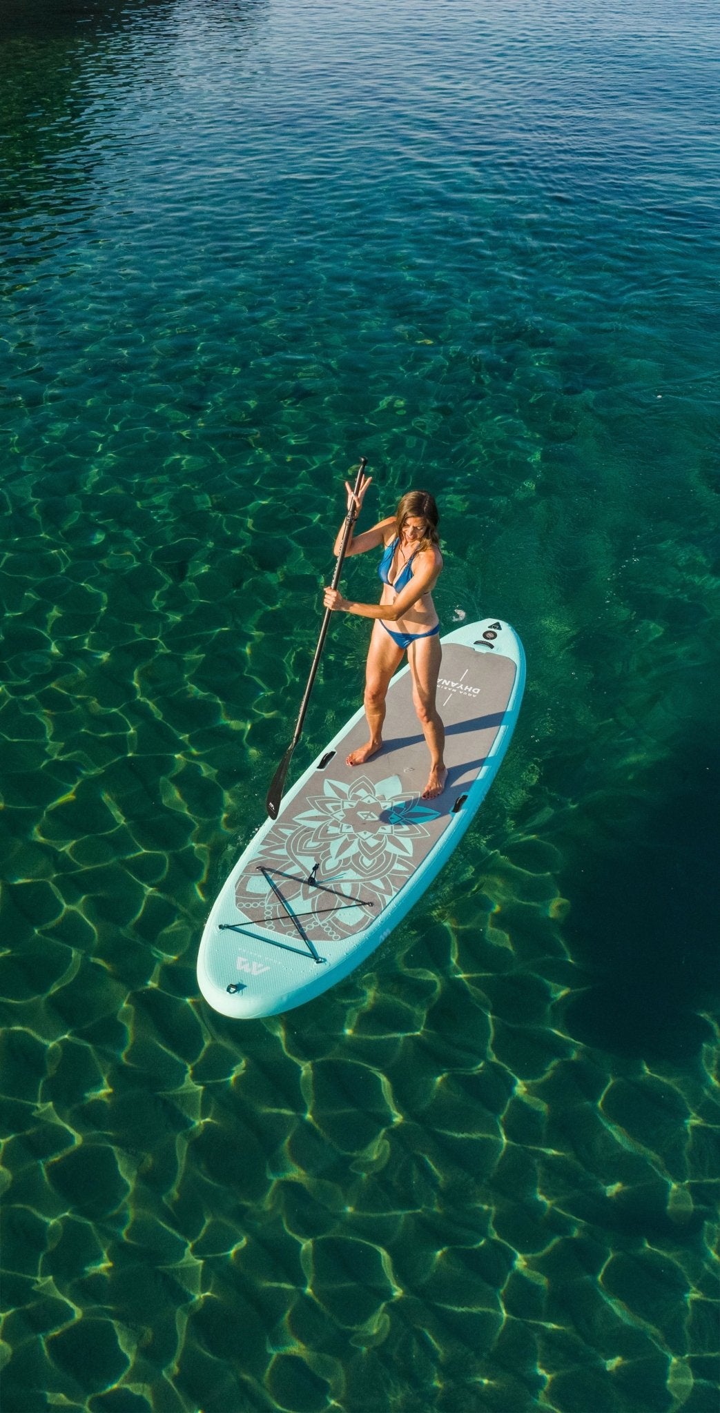 Aqua Marina DHYANA 11'0" Inflatable Paddle Board Fitness SUP - The Vitality Estate