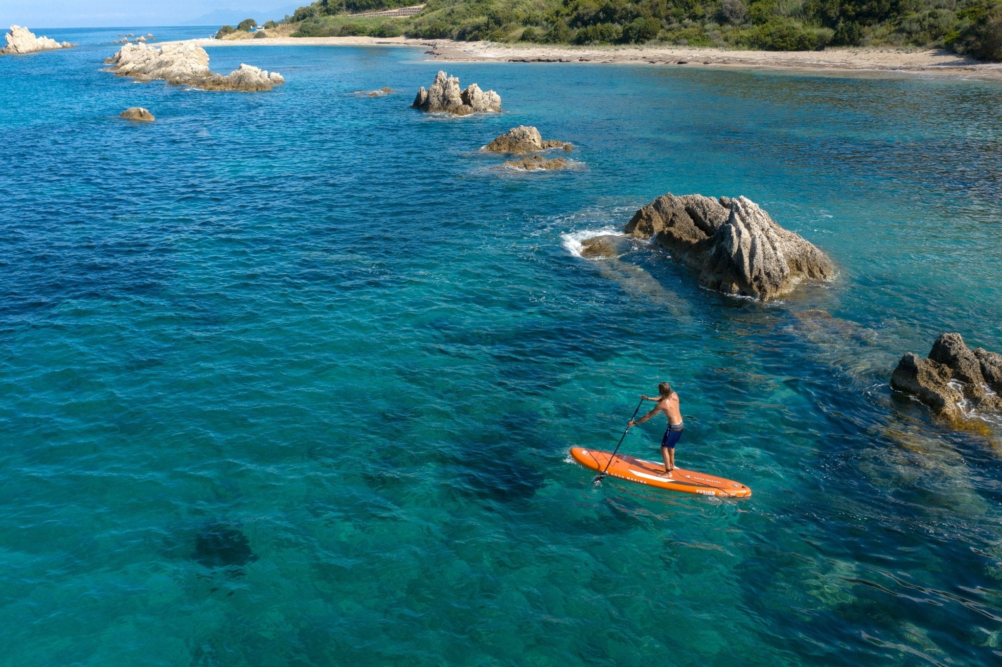 Aqua Marina FUSION 10'10" Inflatable Paddle Board All-Around SUP - The Vitality Estate