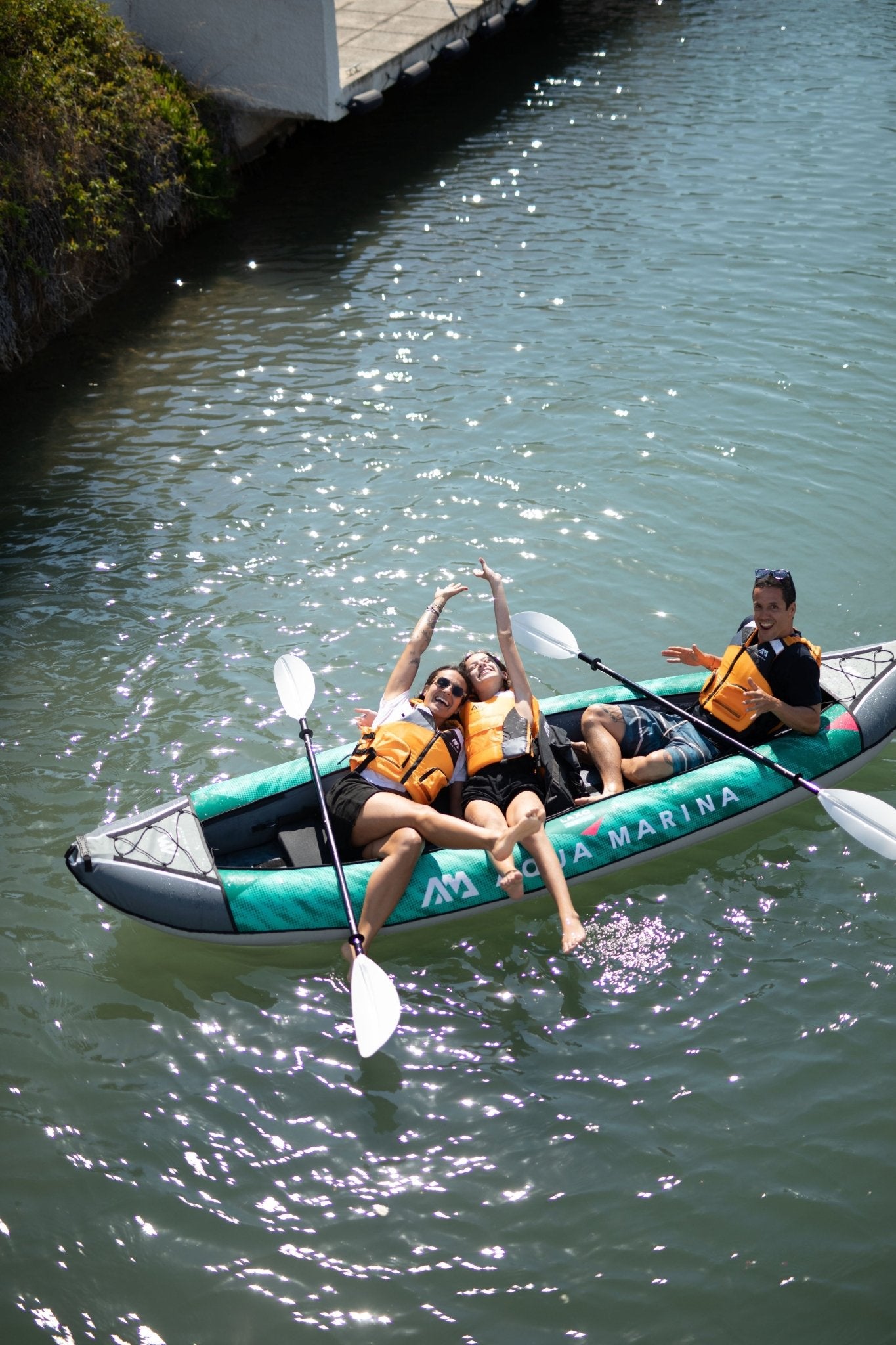 Aqua Marina LAXO 12'6" Inflatable Recreational Kayak - The Vitality Estate