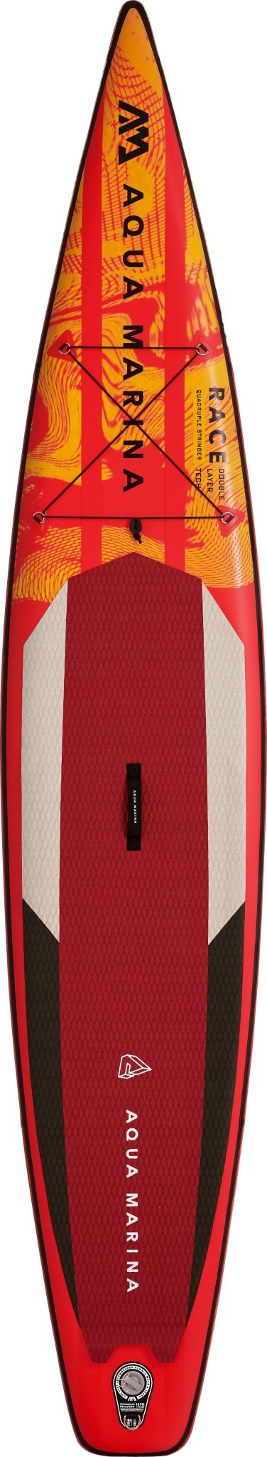 Aqua Marina RACE 12'6" Inflatable Paddle Board Racing SUP - The Vitality Estate