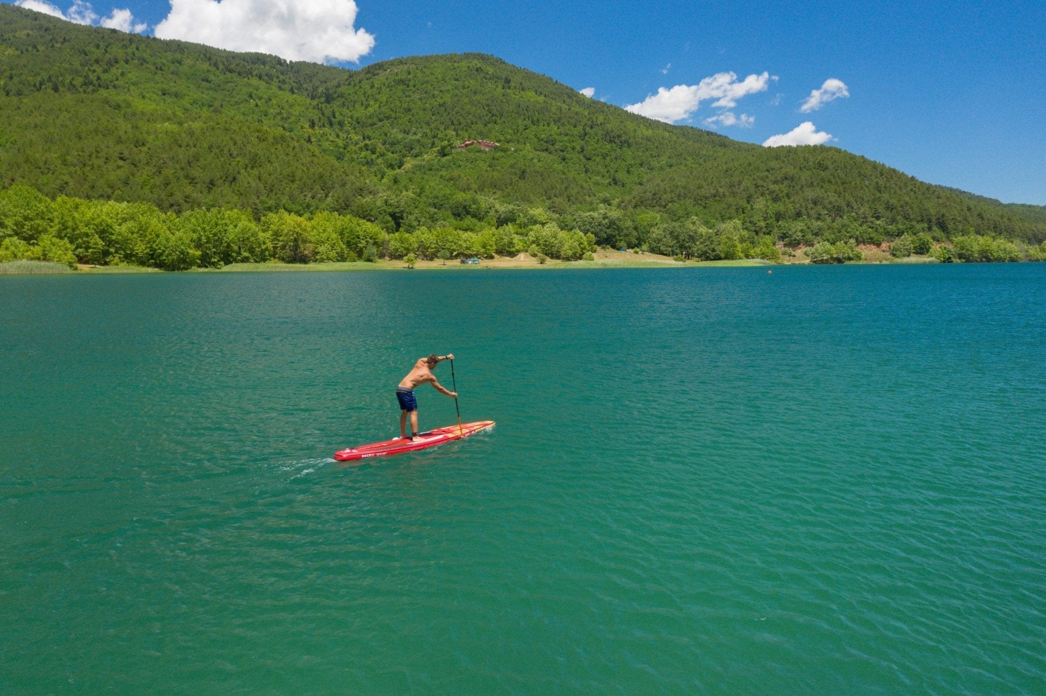 Aqua Marina RACE 12'6" Inflatable Paddle Board Racing SUP - The Vitality Estate