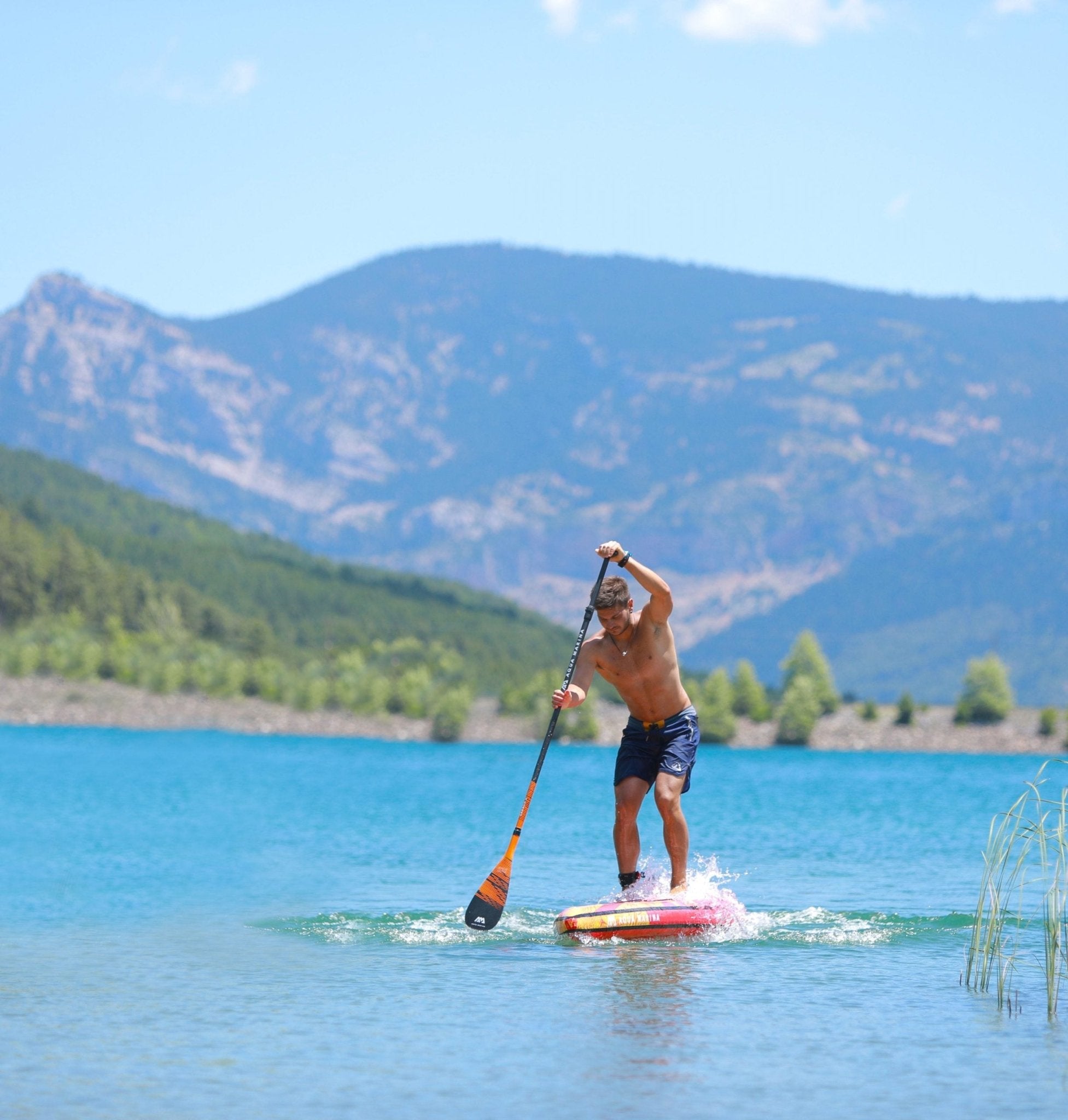 Aqua Marina RACE 12'6" Inflatable Paddle Board Racing SUP - The Vitality Estate