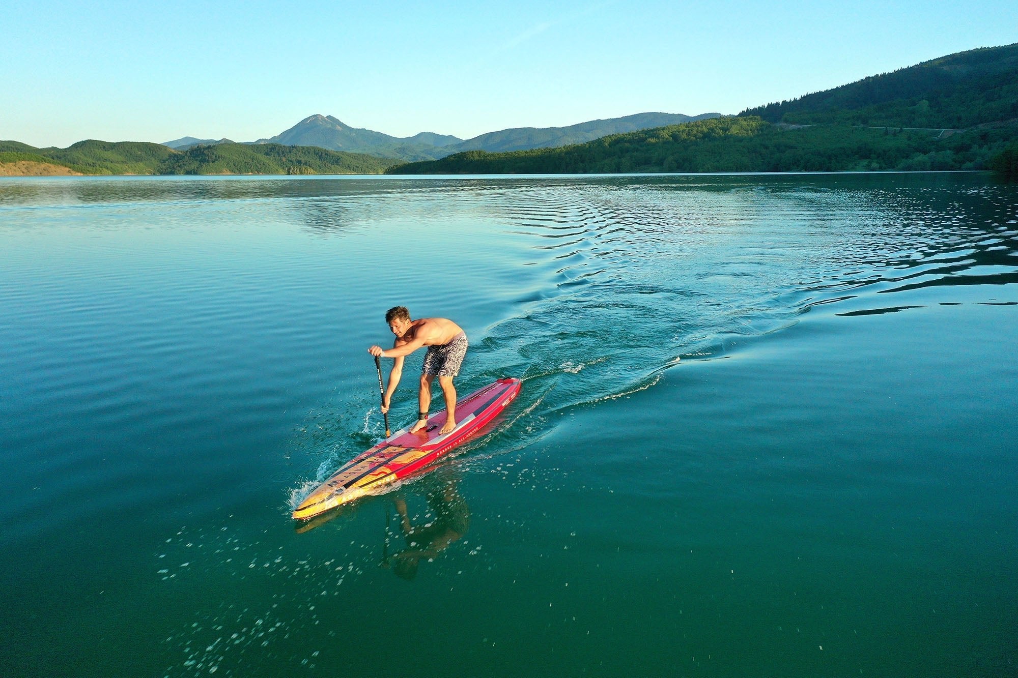 Aqua Marina RACE ELITE 14'0" Inflatable Paddle Board Racing SUP - The Vitality Estate