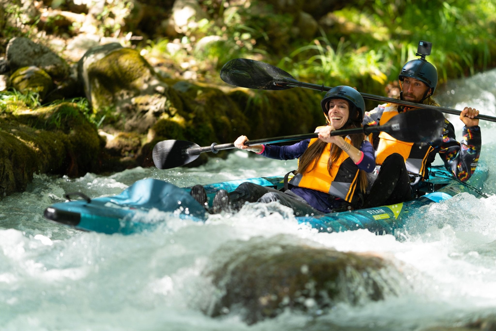 Aqua Marina STEAM 13'6" Inflatable Versatile/Whitewater Kayak - The Vitality Estate