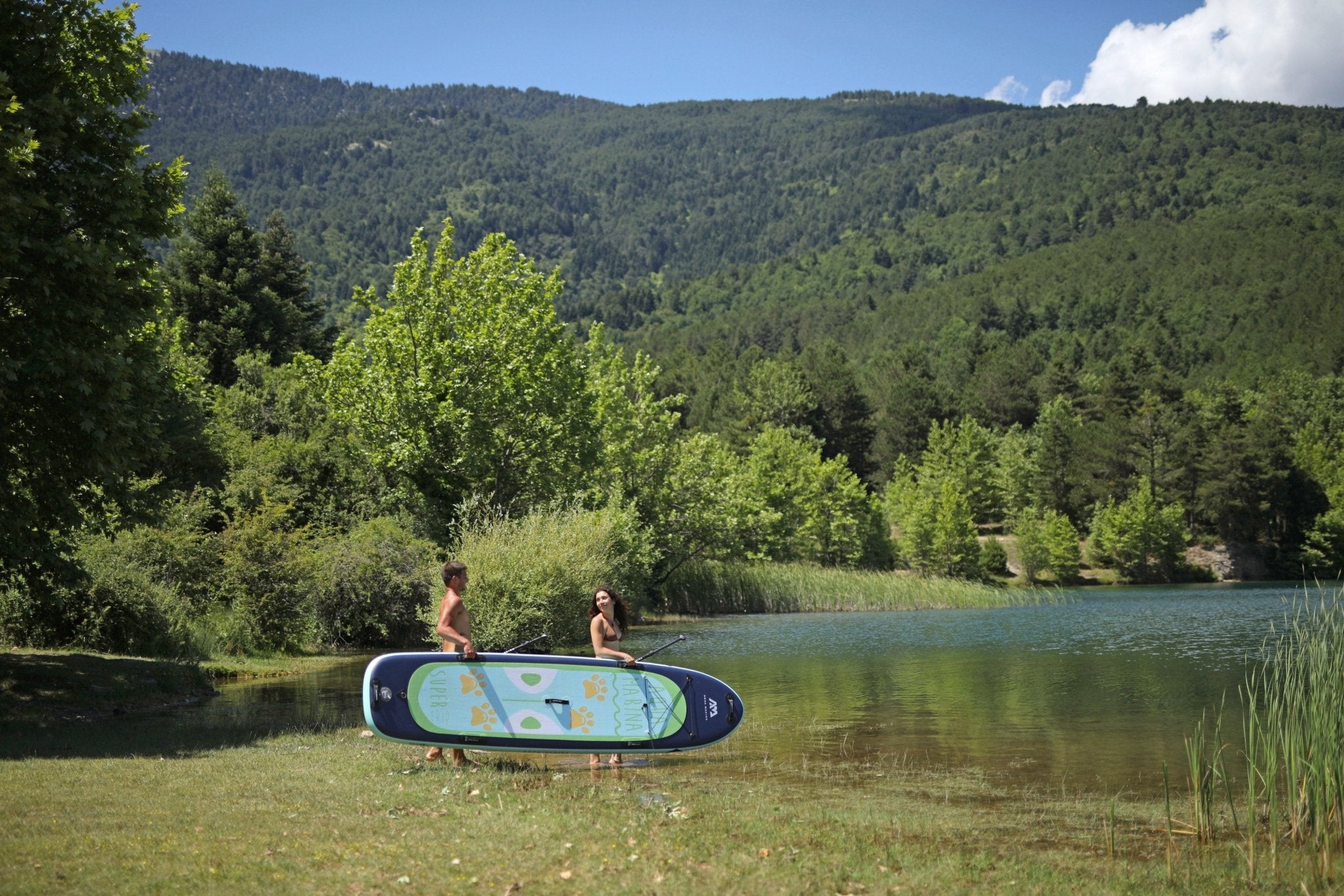 Aqua Marina SUPER TRIP 12'2" Inflatable Paddle Board Multi-person SUP - The Vitality Estate
