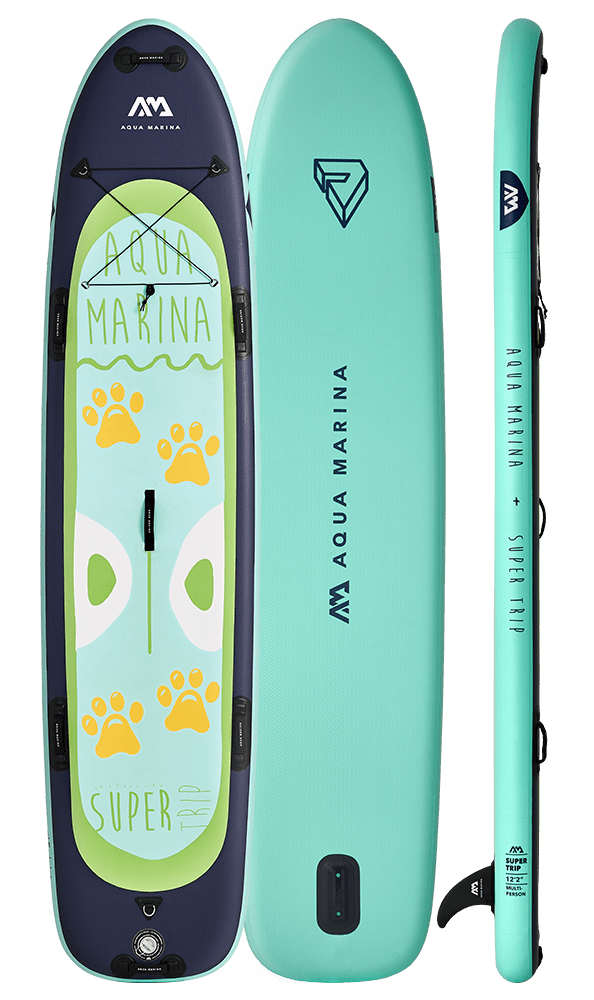 Aqua Marina SUPER TRIP 12'2" Inflatable Paddle Board Multi-person SUP - The Vitality Estate