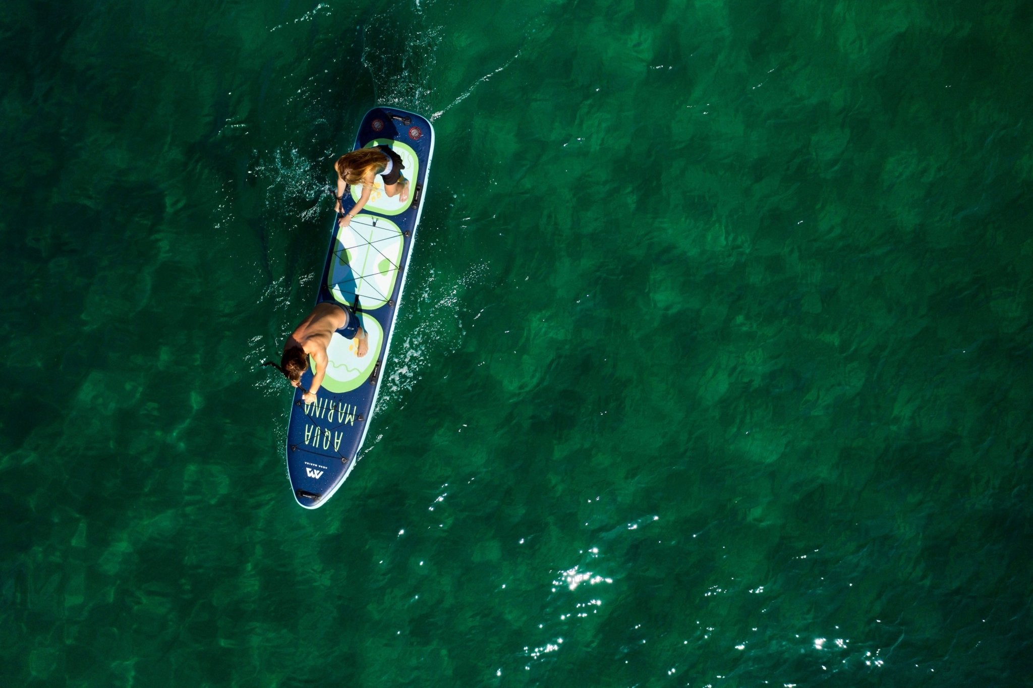 Aqua Marina SUPER TRIP TANDEM 14'0" Inflatable Paddle Board Multi-person SUP - The Vitality Estate