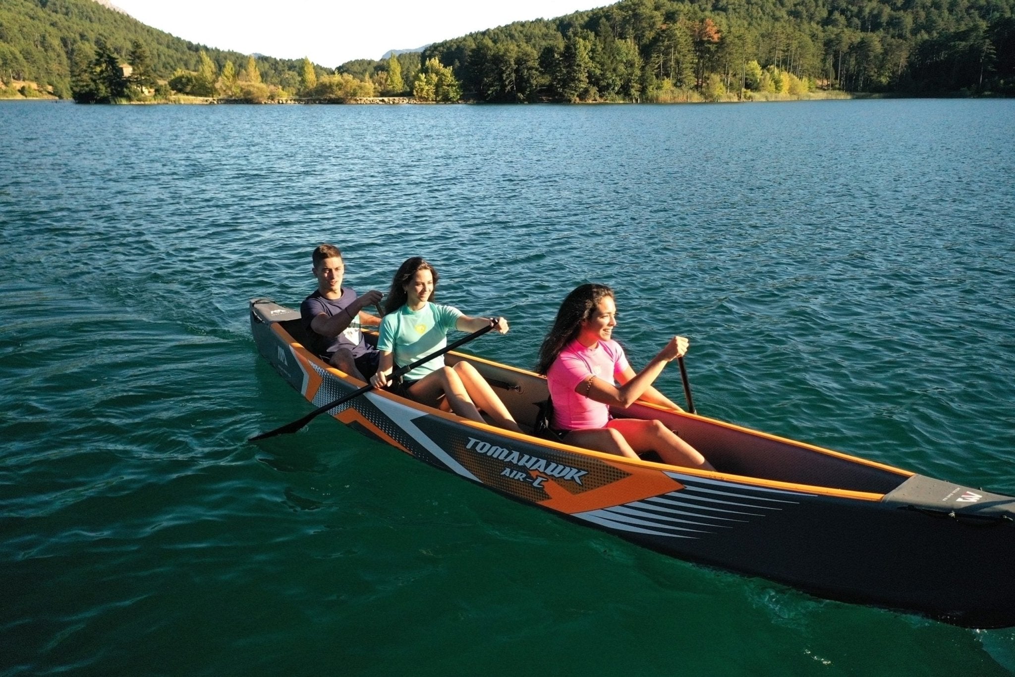 Aqua Marina TOMAHAWK AIR-C 15'8" Inflatable High Pressure Speed Kayak / Canoe - The Vitality Estate