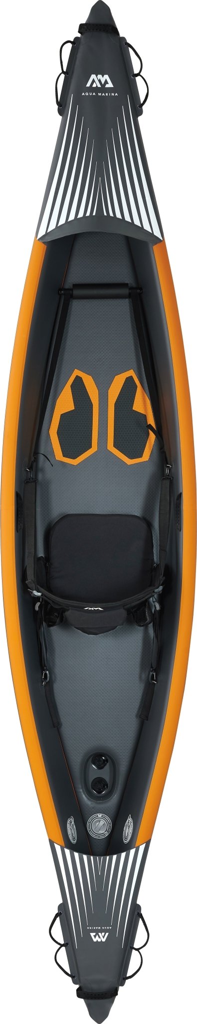 Aqua Marina TOMAHAWK AIR-K 12'4" Inflatable High Pressure Speed Kayak / Canoe - The Vitality Estate