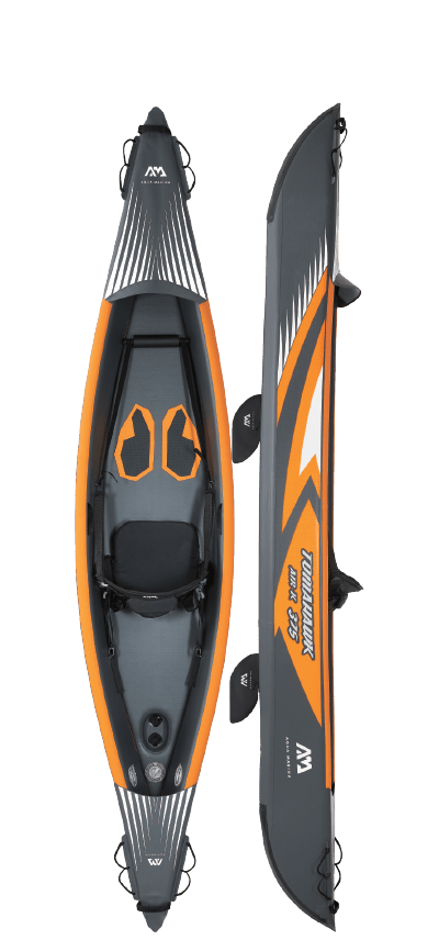 Aqua Marina TOMAHAWK AIR-K 12'4" Inflatable High Pressure Speed Kayak / Canoe - The Vitality Estate