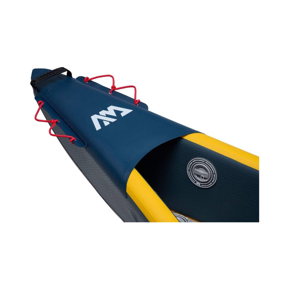 Aqua Marina Tomahawk AIR-K 440 14FT 2-Person High-Pressure Speed Inflatable Kayak [Paddle Excluded] [AIR-K440] (SAK31482) - The Vitality Estate