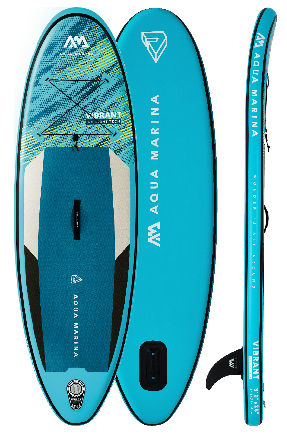 Aqua Marina VIBRANT 8'0" Inflatable Paddle Board Kids SUP - The Vitality Estate