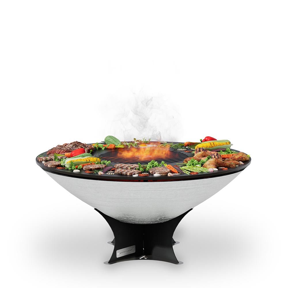 Arteflame XXL 40" Platinum Edition Fire Pit With Cooktop - The Vitality Estate