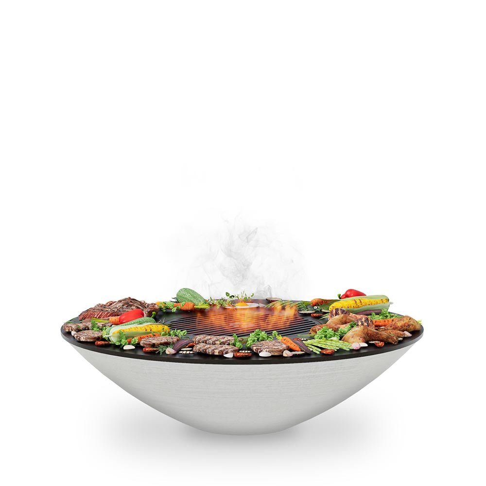 Arteflame XXL 40" Platinum Edition Fire Pit With Cooktop - The Vitality Estate