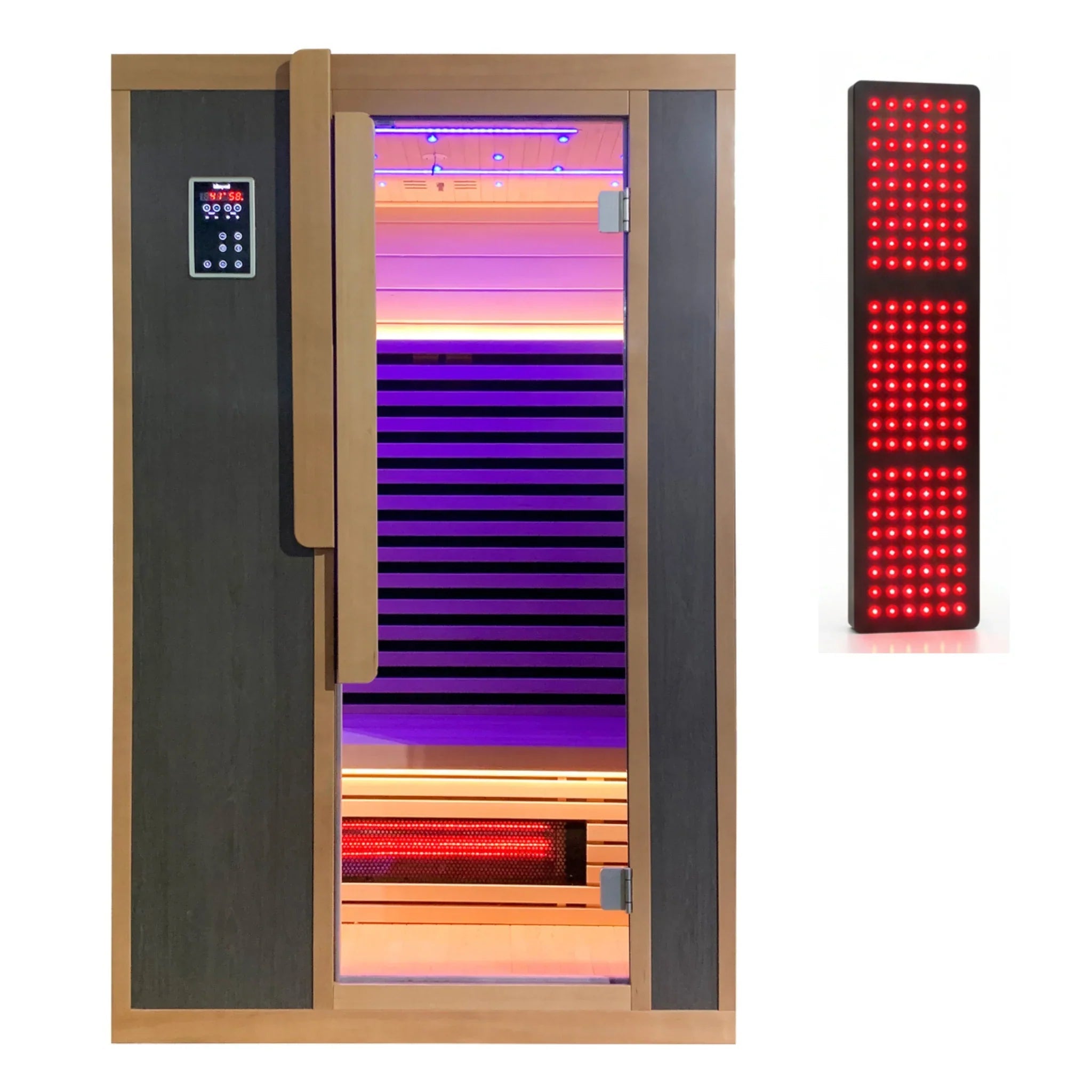 Blisspod | Bergen | Full Spectrum Ultimate Indoor Sauna | Red Light Therapy | 2 Person - The Vitality Estate