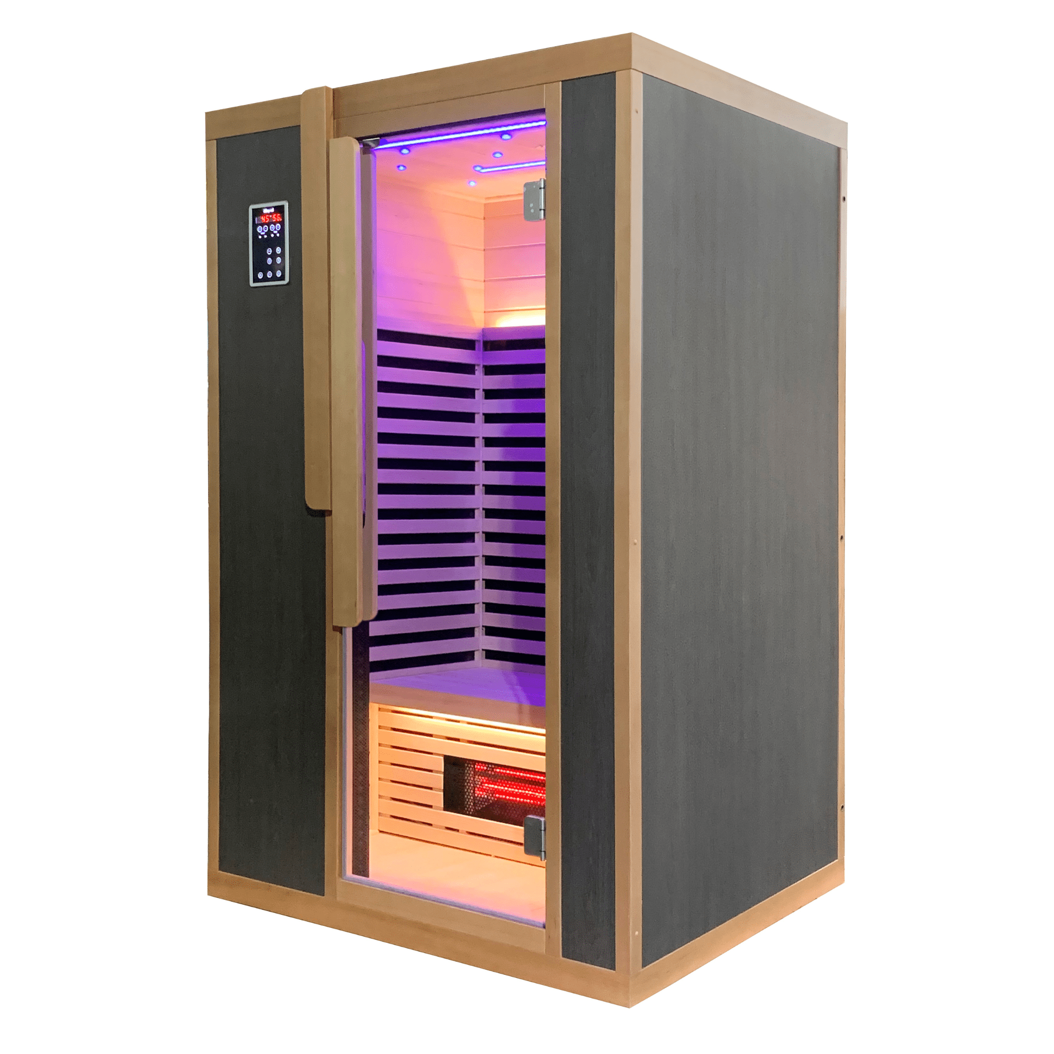 Blisspod | Bergen | Full Spectrum Ultimate Indoor Sauna | Red Light Therapy | 2 Person - The Vitality Estate