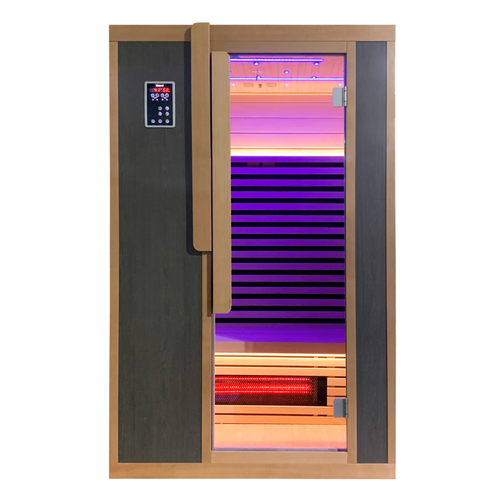 Blisspod | Bergen | Full Spectrum Ultimate Indoor Sauna | Red Light Therapy | 2 Person - The Vitality Estate