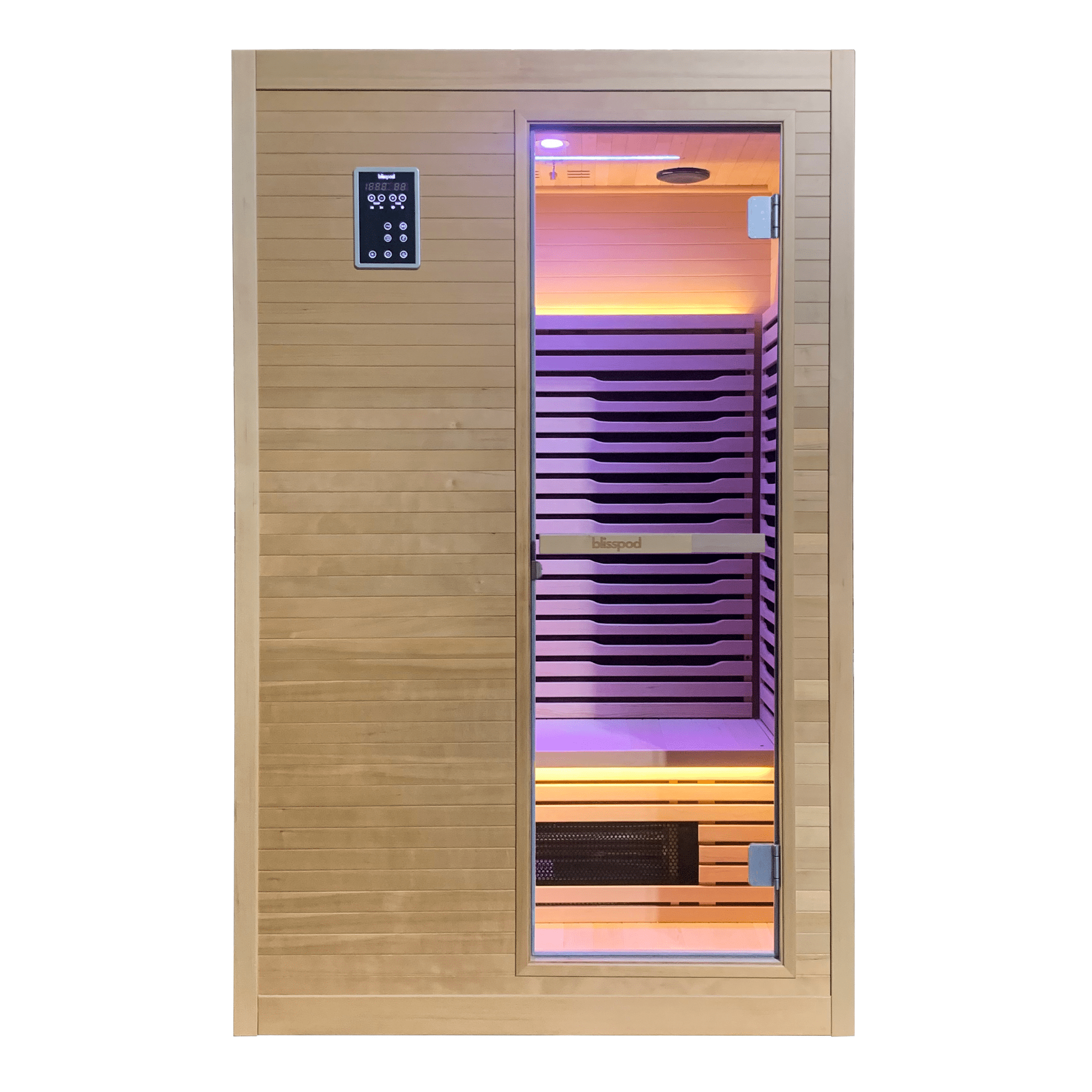 Blisspod | Helsinki | Full Spectrum Ultimate Indoor Sauna | Red Light Therapy | 2 Person - The Vitality Estate