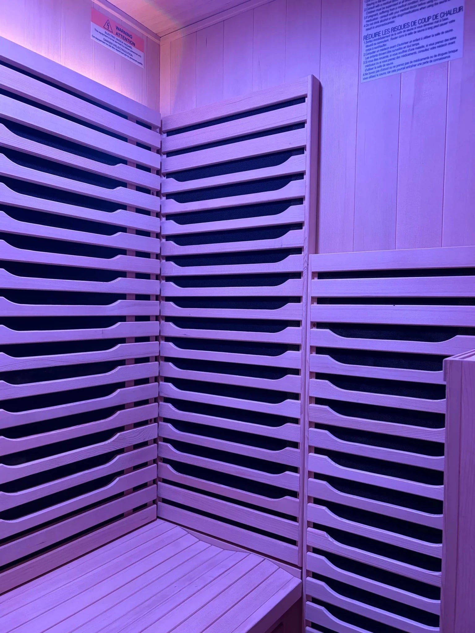Blisspod | Milano | Full Spectrum Sauna Canadian Hemlock Ultra Low EMF | 6 Far Infrared & Red Glass Heater & Chromotherapy | 2 Person - The Vitality Estate