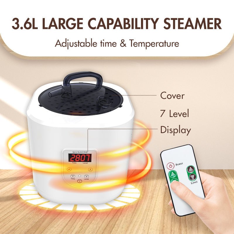 Blisspod Portable Personal Full Body 60 Min Rapid Steam Sauna | Pentagonal | Grey | Powerful 1600 Watts | 3.6L Stronger Steamer | 90X90X190cm - The Vitality Estate