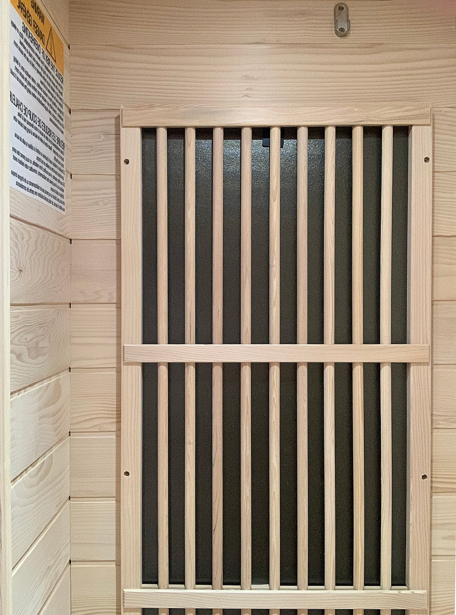 Blisspod | Vienna | Far Infrared Sauna | Canadian Hemlock Very Low EMF | 72.8"H x 35.4"W x 25.6"D | 1 Person - The Vitality Estate