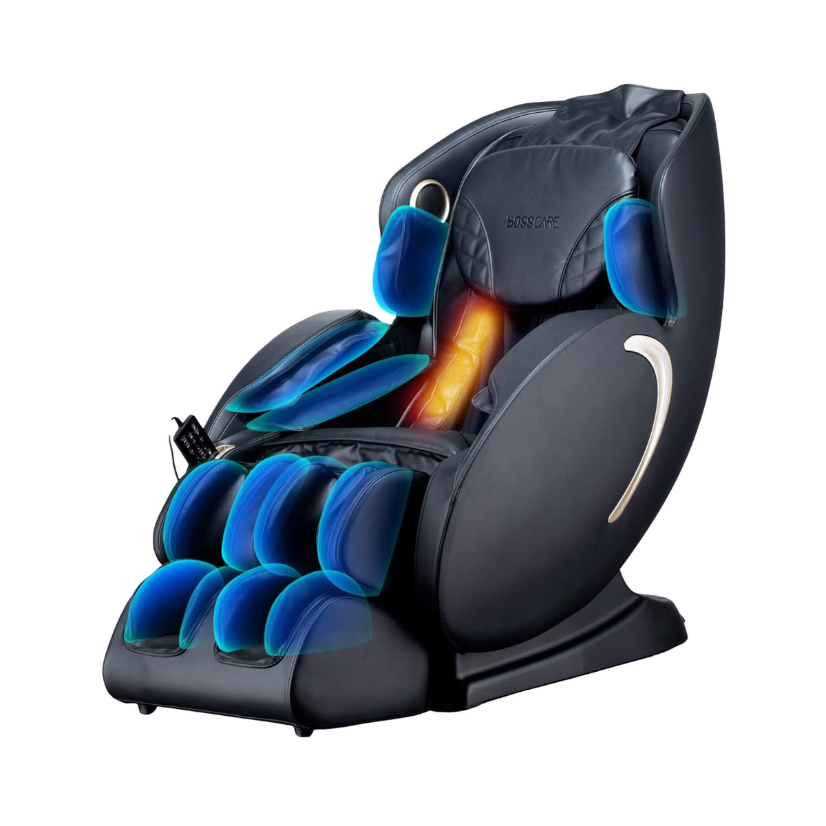 Bosscare Full Body 3D Zero Gravity Shiatsu Recliner Massage Chair With App (SAK32840) - The Vitality Estate