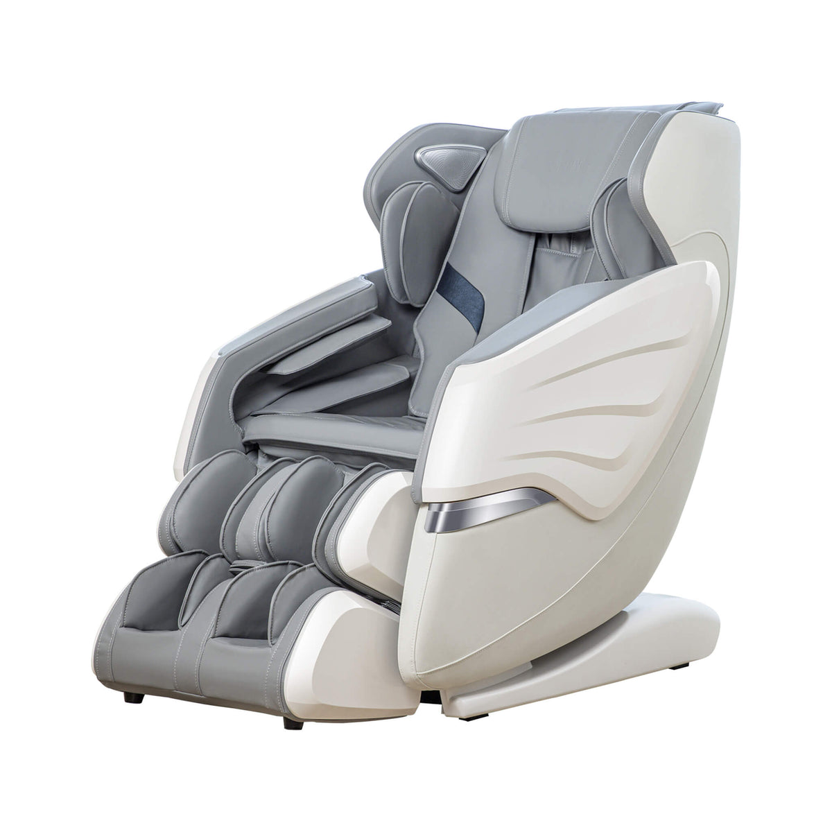 Bosscare Premium Full Body Zero Gravity Massage Chair With Ai Voice And App Control, Gray (SAK35970) - The Vitality Estate