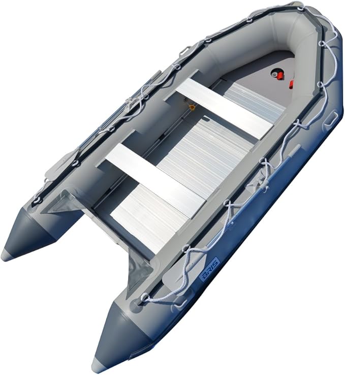 BRIS 14.1 ft Inflatable Boat Inflatable Rescue & Dive Inflatable Raft Power Boat - The Vitality Estate