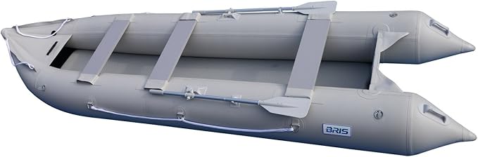 BRIS 15.4ft Inflatable Kayak 4 Person Canoe Boat - The Vitality Estate