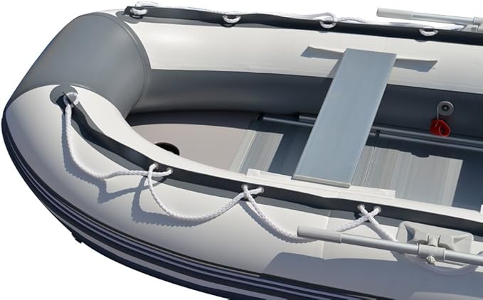 BRIS 9.8 ft Inflatable Boat Inflatable Dinghy Boat Yacht Tender Fishing Raft - The Vitality Estate