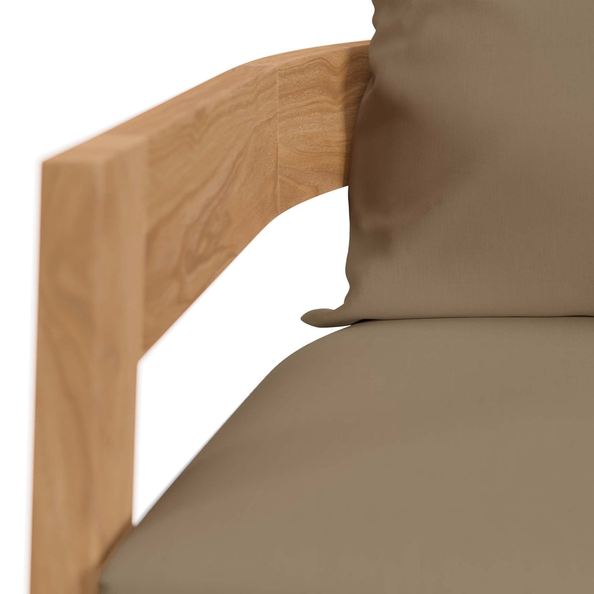 Brisbane Teak Outdoor Patio Set - Stylish 3-Piece Design by Modway - The Vitality Estate