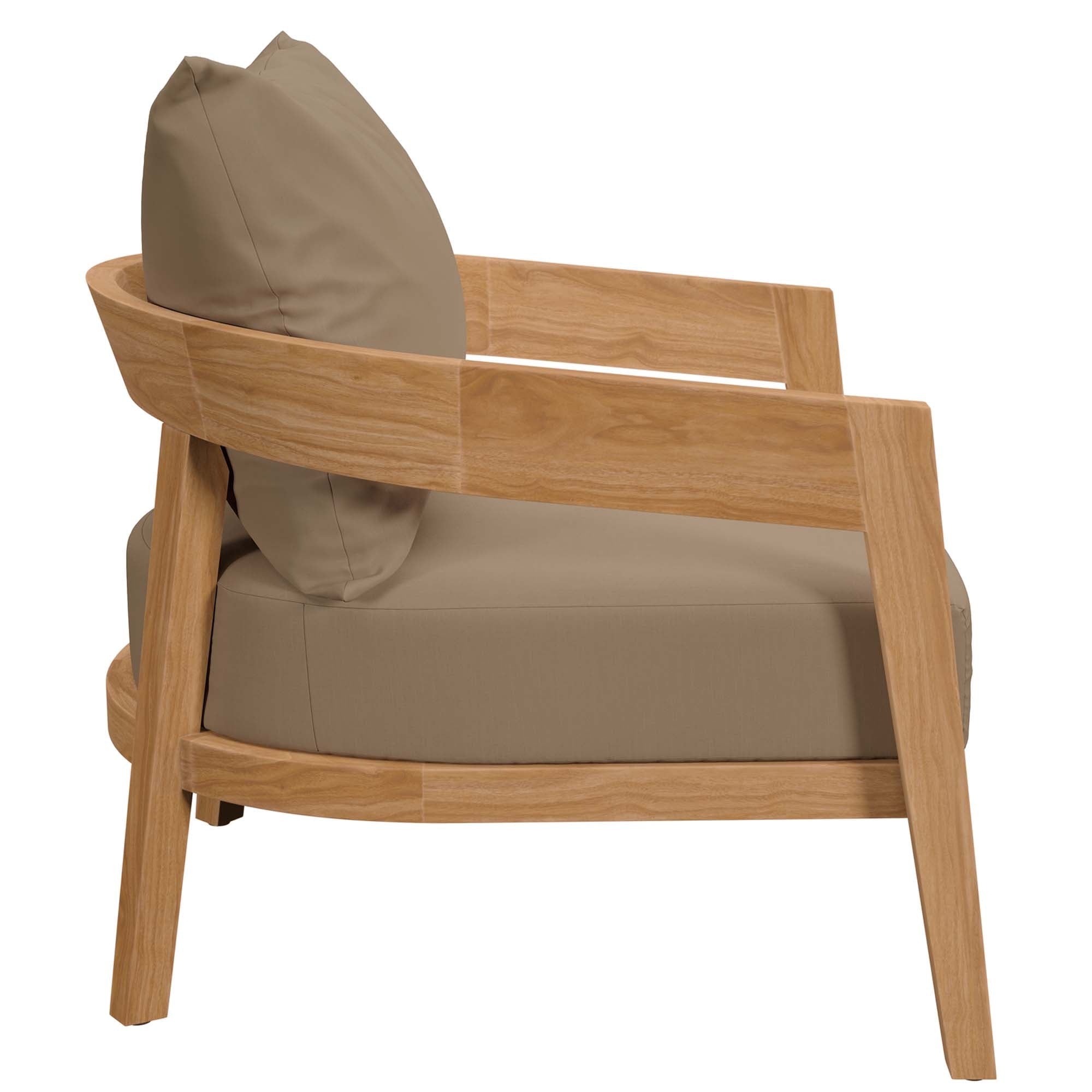 Brisbane Teak Outdoor Patio Set - Stylish 3-Piece Design by Modway - The Vitality Estate