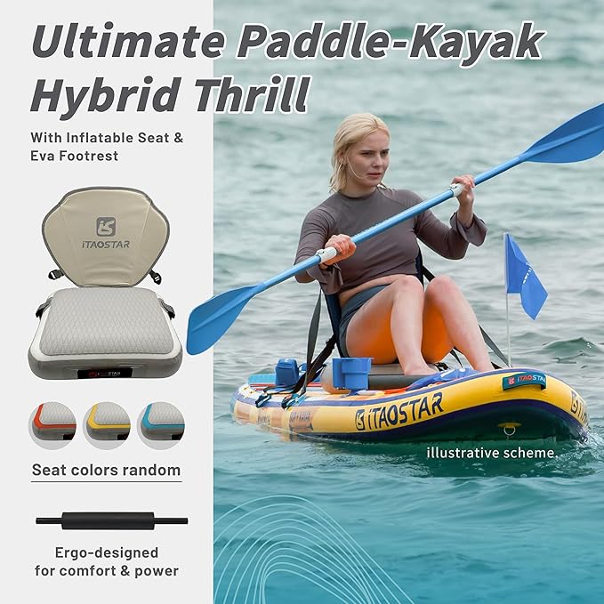 City Park 12'×35" Extra Wide Paddle Board with Seat, One-Stop Premium SUP Board Gears, Tailored 5 Fins, Stable Inflatable Stand Up Paddle Boards for Youth/Adults of All Levels - The Vitality Estate