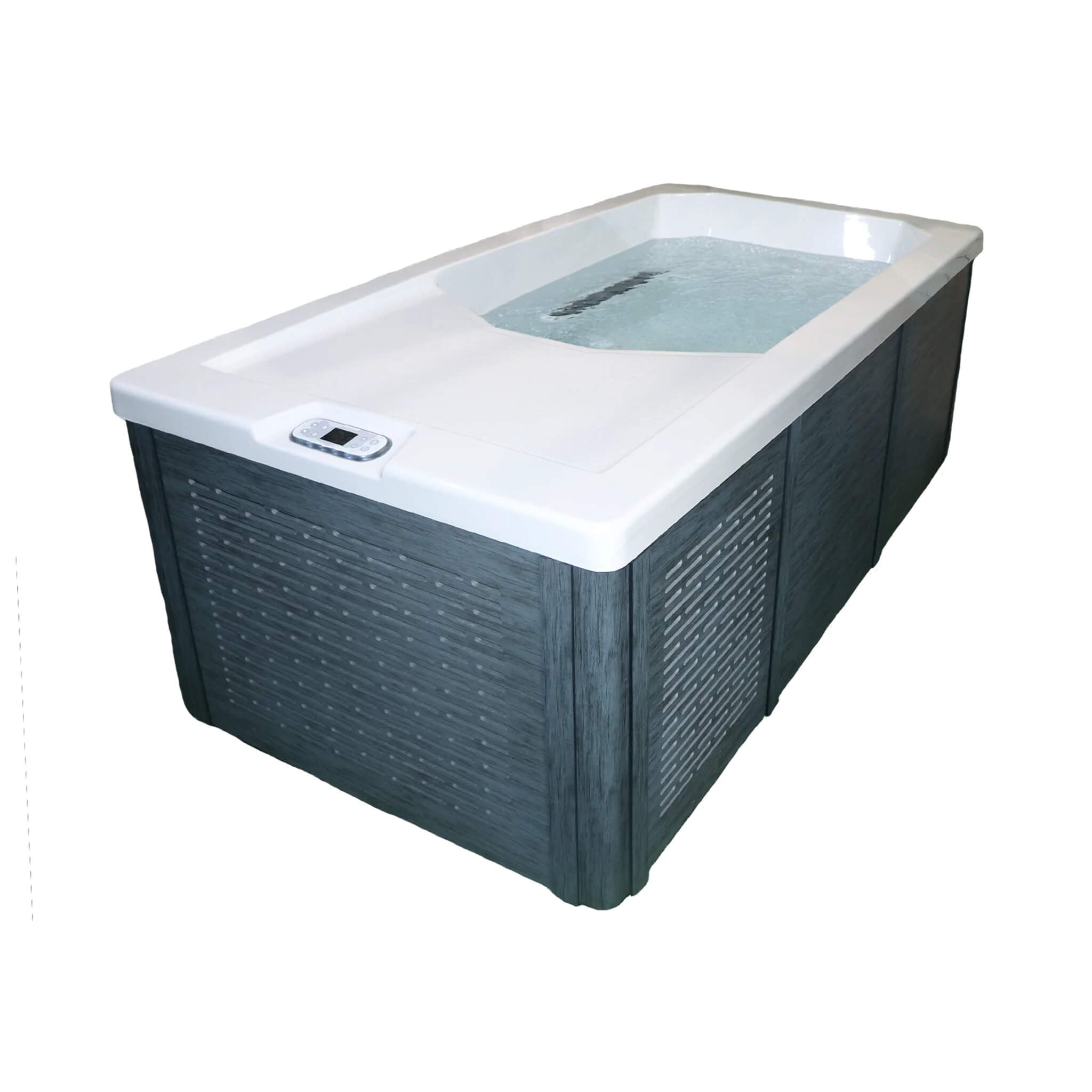 CSC 1000 Premium Cold Plunge Spa Tub With Built-In Ozone And Multi-Coloured Exterior Lighting (SAK37605) - The Vitality Estate