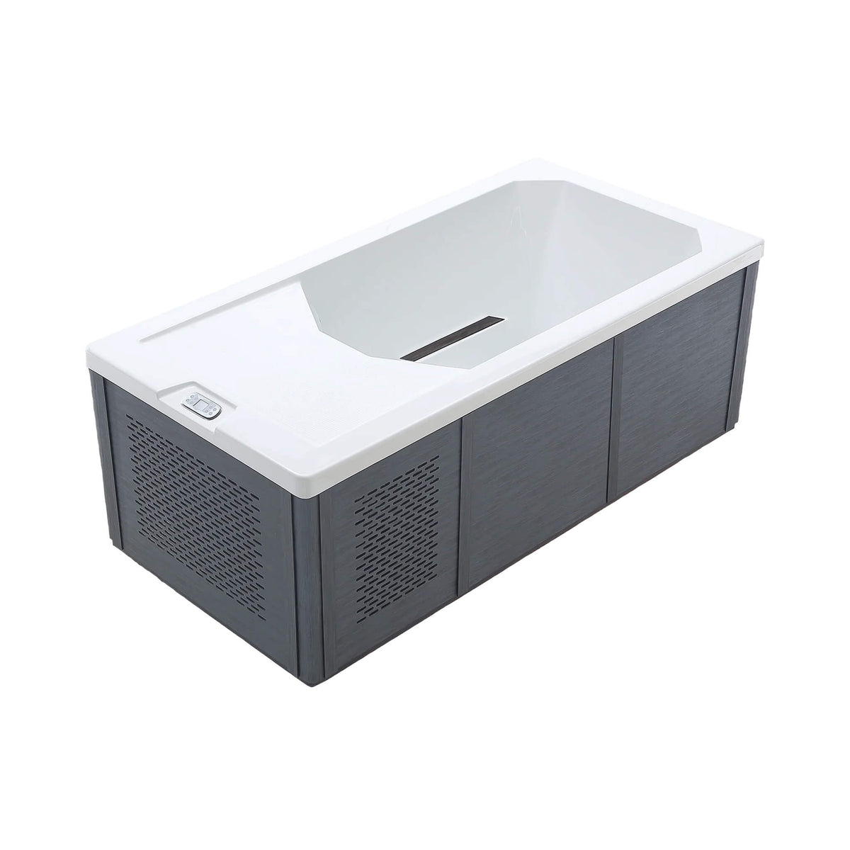 CSC 1000 Premium Cold Plunge Spa Tub With Built-In Ozone And Multi-Coloured Exterior Lighting (SAK37605) - The Vitality Estate