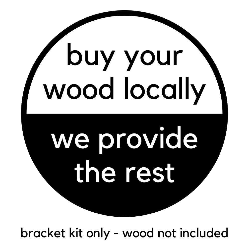 DIY Pergola Bracket Kit for a Freestanding Pergola With Roof Rafters - Any Size Up to 12' x 12' - The Vitality Estate