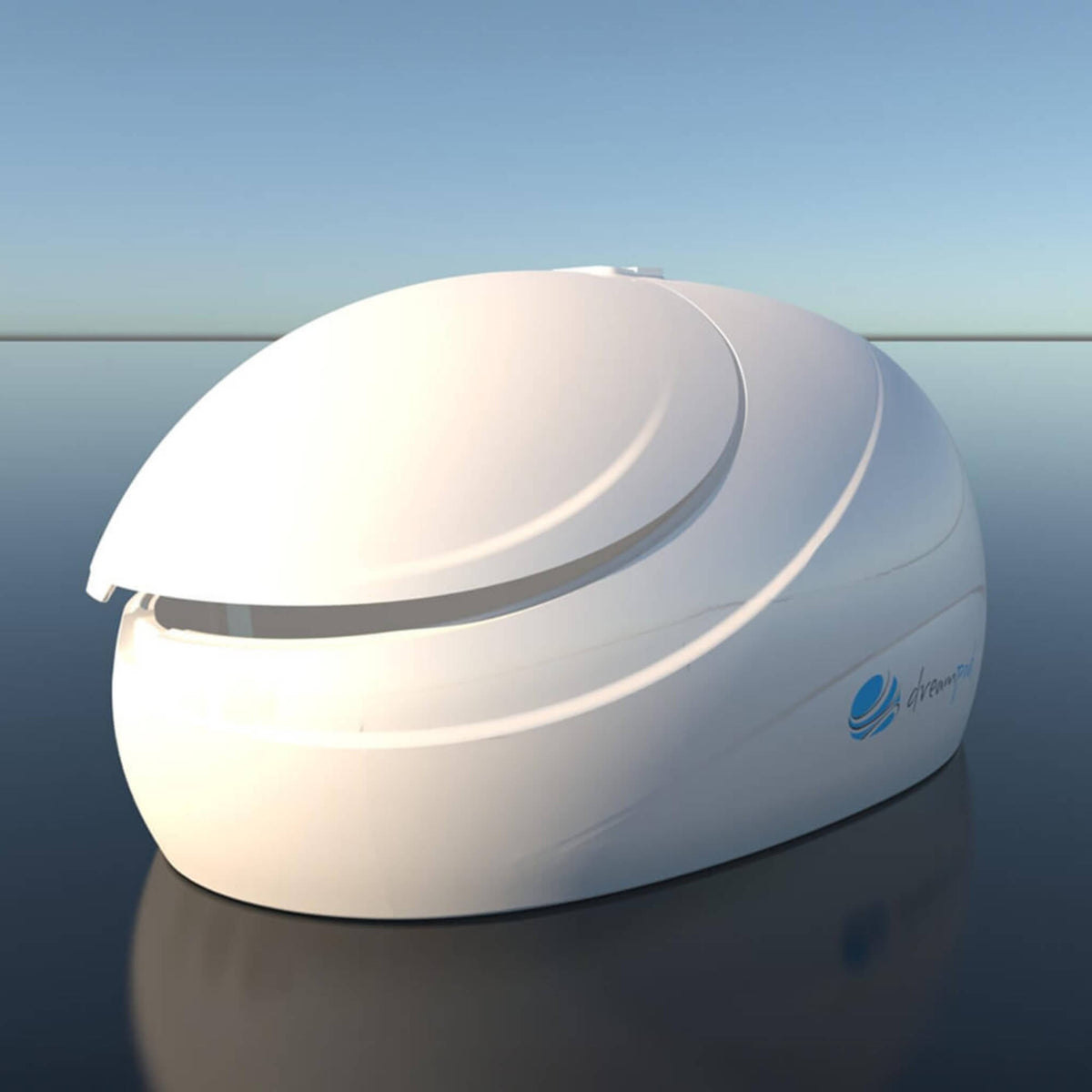 Dreampod Sport Commercial Home Flotation Sensory Isolation Tank Pod Spa [DPFP205WPE] (SAK25948) - The Vitality Estate