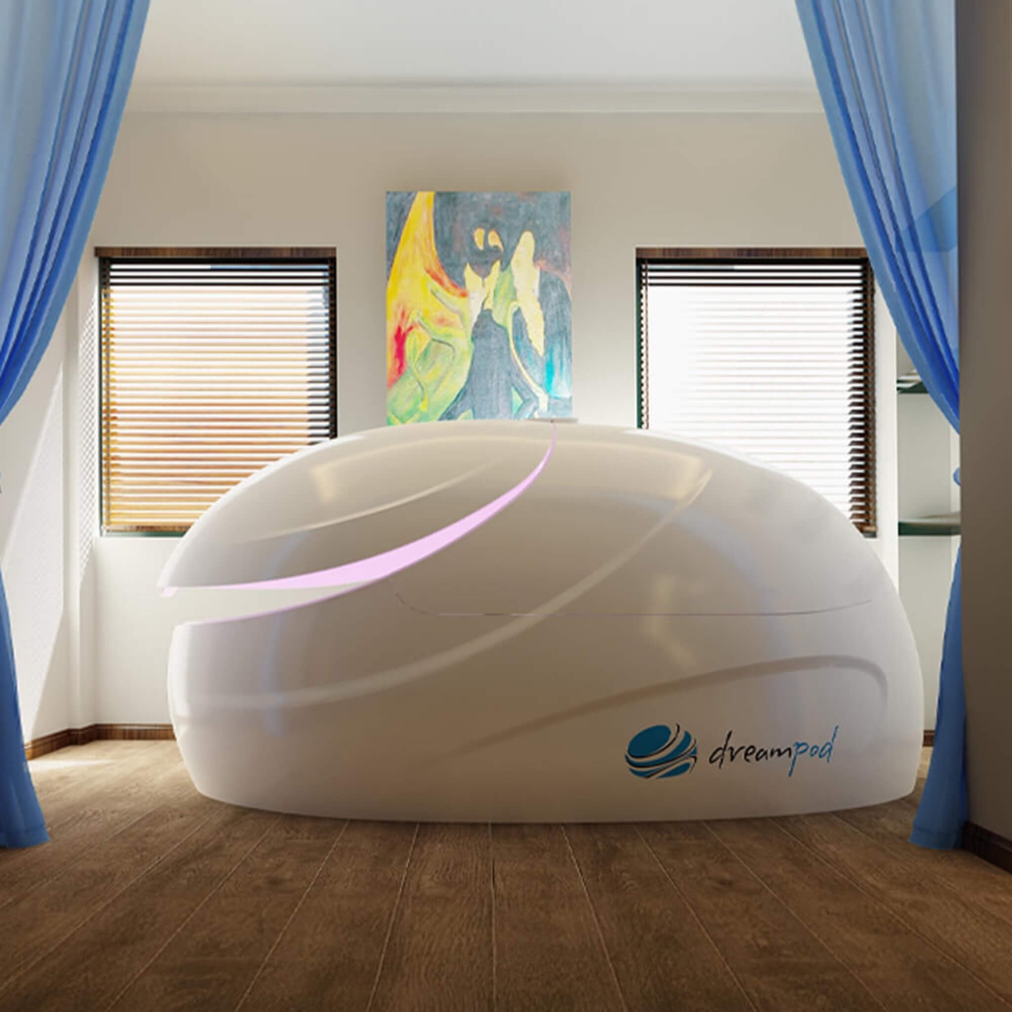 Dreampod V2 Commercial Home Flotation Sensory Isolation Tank Pod Spa [DPFP201WPE] (SAK93817) - The Vitality Estate