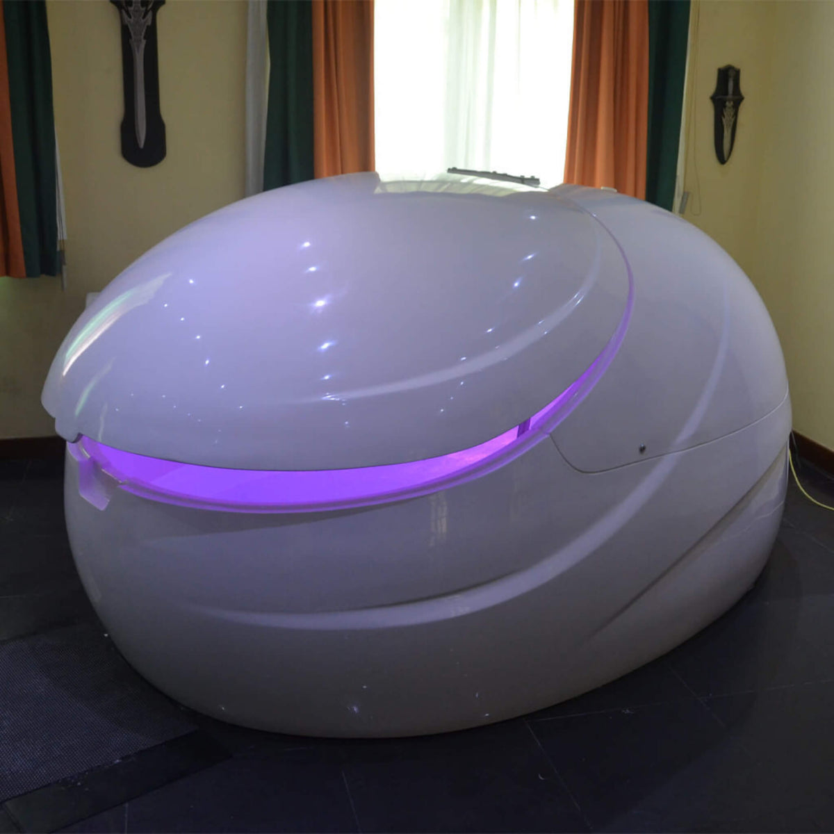 Dreampod V2 Commercial Home Flotation Sensory Isolation Tank Pod Spa [DPFP201WPE] (SAK93817) - The Vitality Estate