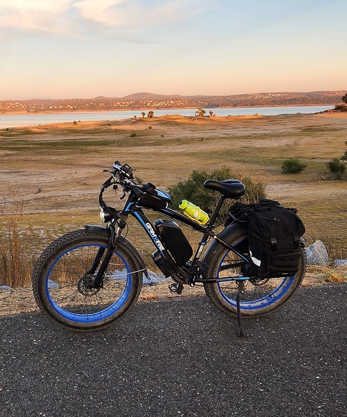 Ebike for Adults Electric, 52V 19.2Ah/32Ah, Peak 2000W/2500W E-Bike, 36/40MPH, 70 Miles/100Miles Long Range, Hydraulic Disc Brake, Off Road Snow Mountain E-Bike, 24"/26" Fat Tire Fast Electric Bicycle - The Vitality Estate