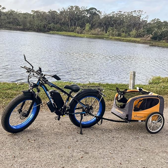 Ebike for Adults Electric, 52V 19.2Ah/32Ah, Peak 2000W/2500W E-Bike, 36/40MPH, 70 Miles/100Miles Long Range, Hydraulic Disc Brake, Off Road Snow Mountain E-Bike, 24"/26" Fat Tire Fast Electric Bicycle - The Vitality Estate