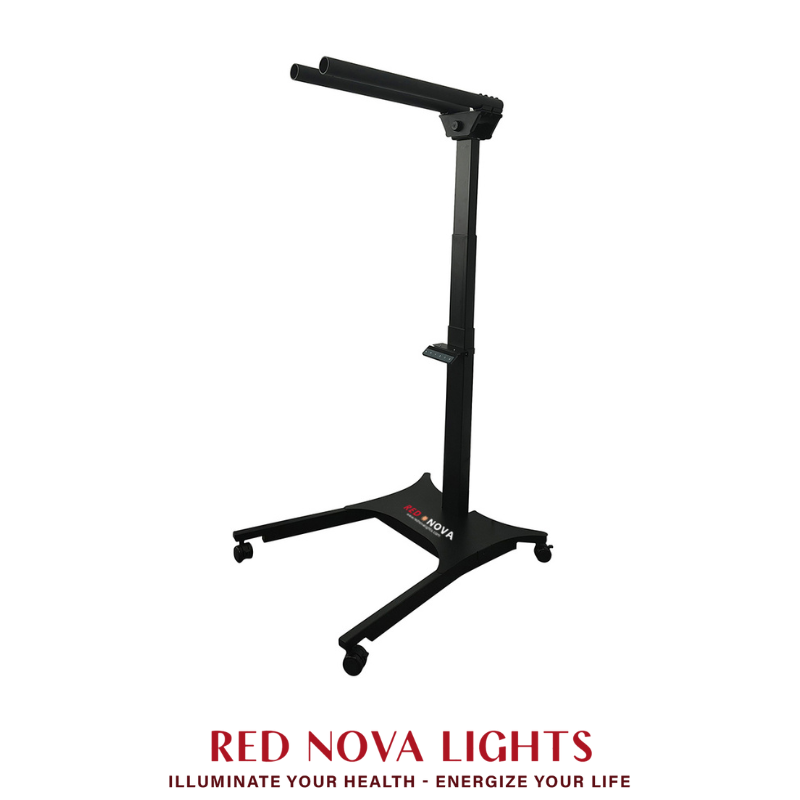 RNL900 & RNL1500 Premium Electric Mobile Stand for Red Light Therapy Panels
