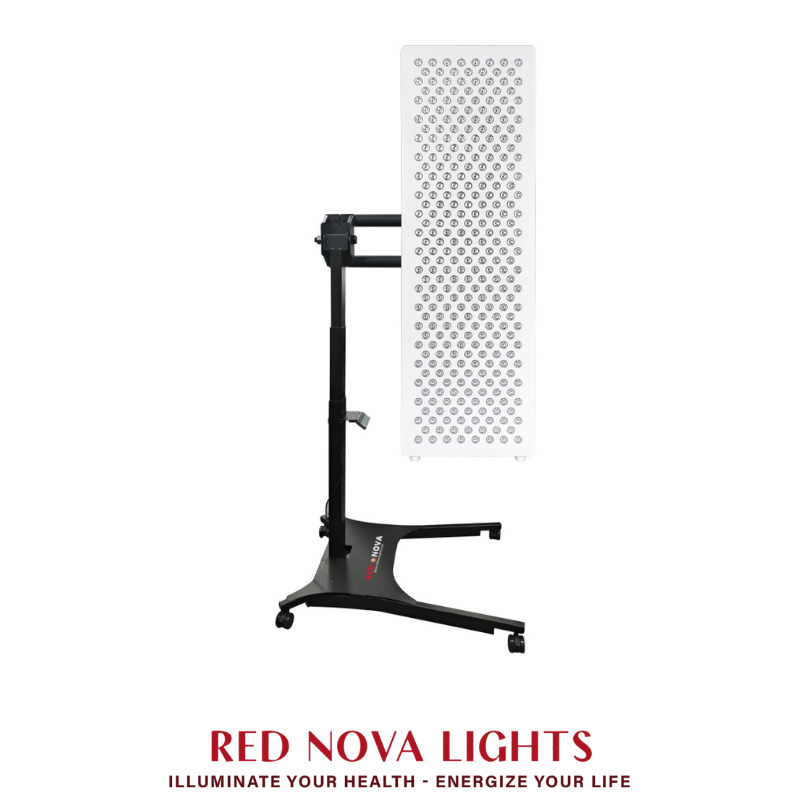 RNL900 & RNL1500 Premium Electric Mobile Stand for Red Light Therapy Panels