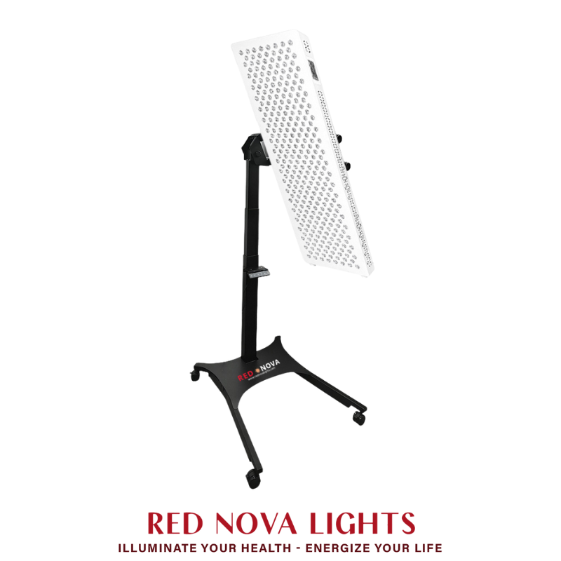 RNL900 & RNL1500 Premium Electric Mobile Stand for Red Light Therapy Panels