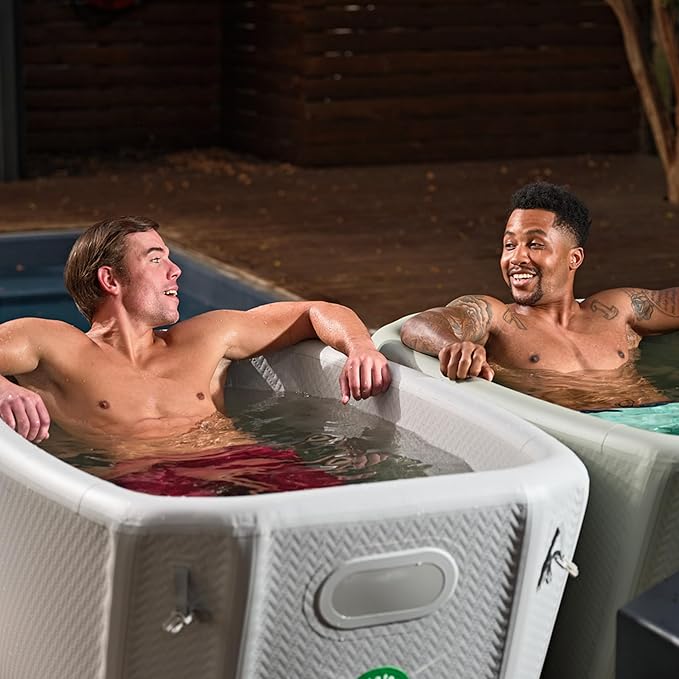 Endurance Cold Plunge 155 Gallon Ice Bath Tub Chiller Compatible Connections Inflatable, Durable, Portable, Insulated Design - The Vitality Estate