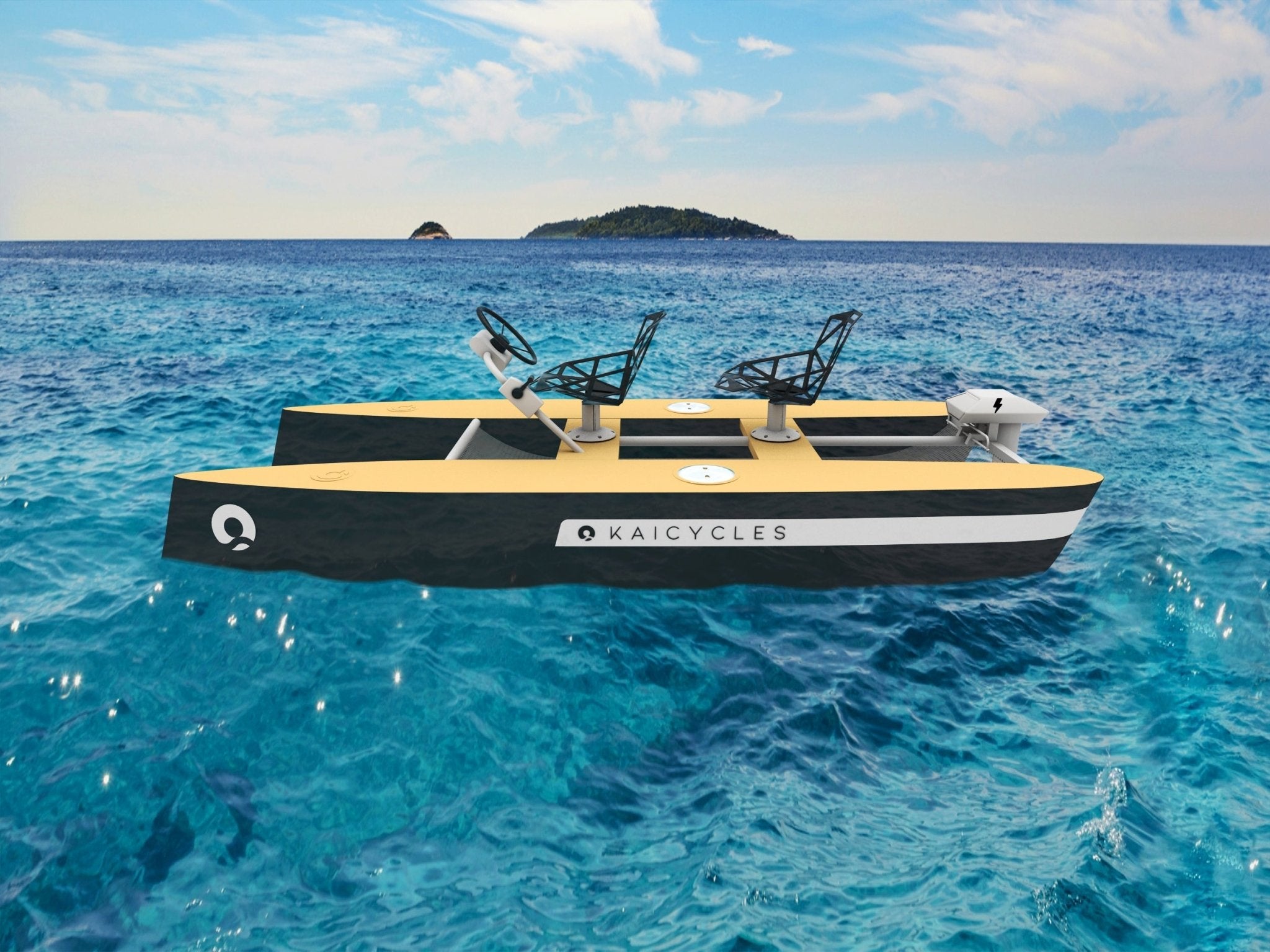 FLY Electric Water Boat (Made in EU) - The Vitality Estate