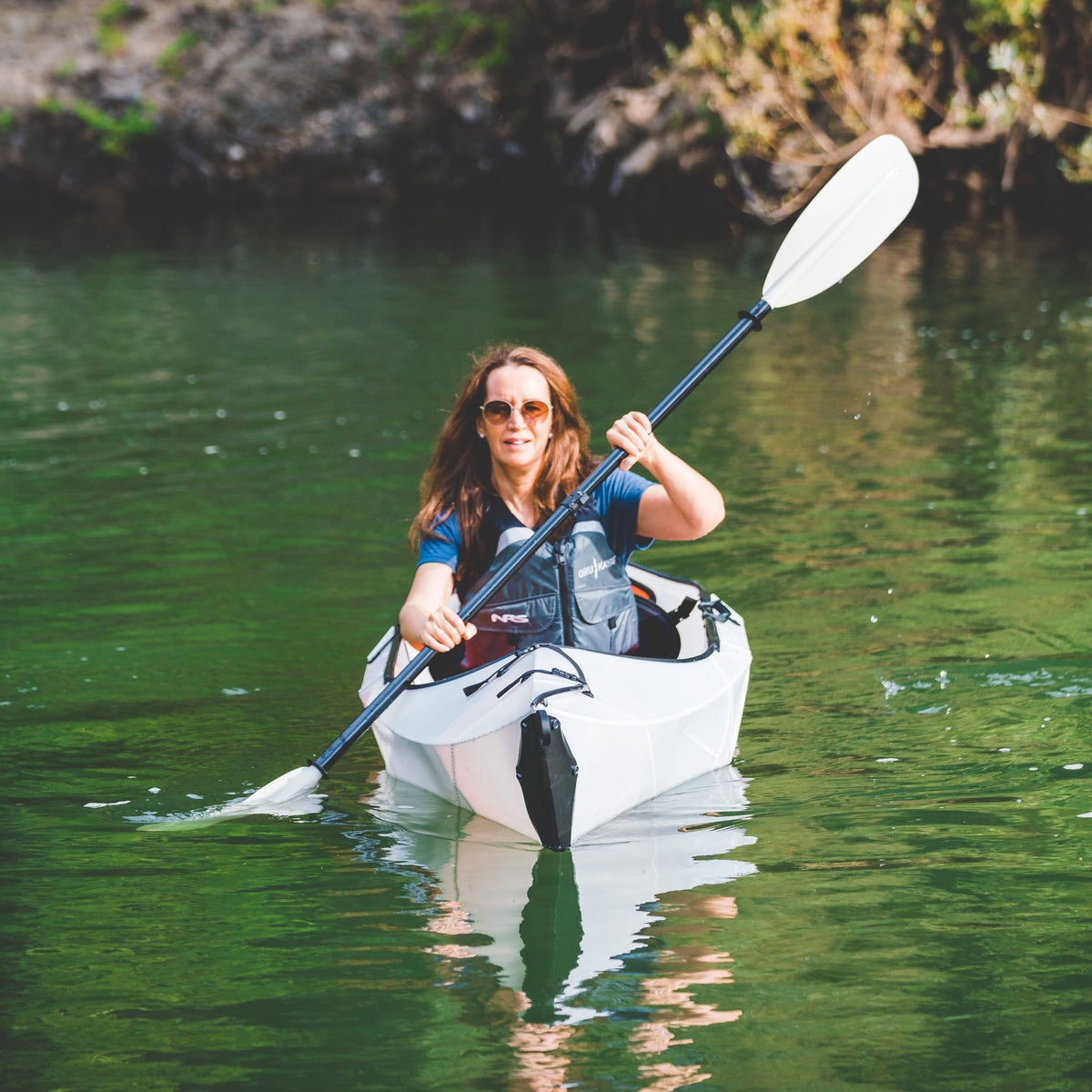 Foldable Kayak Inlet | Stable, Durable, Lightweight - Lake and River Kayaks - Beginner to Intermediate Paddlers - Recreational Kayak - The Vitality Estate