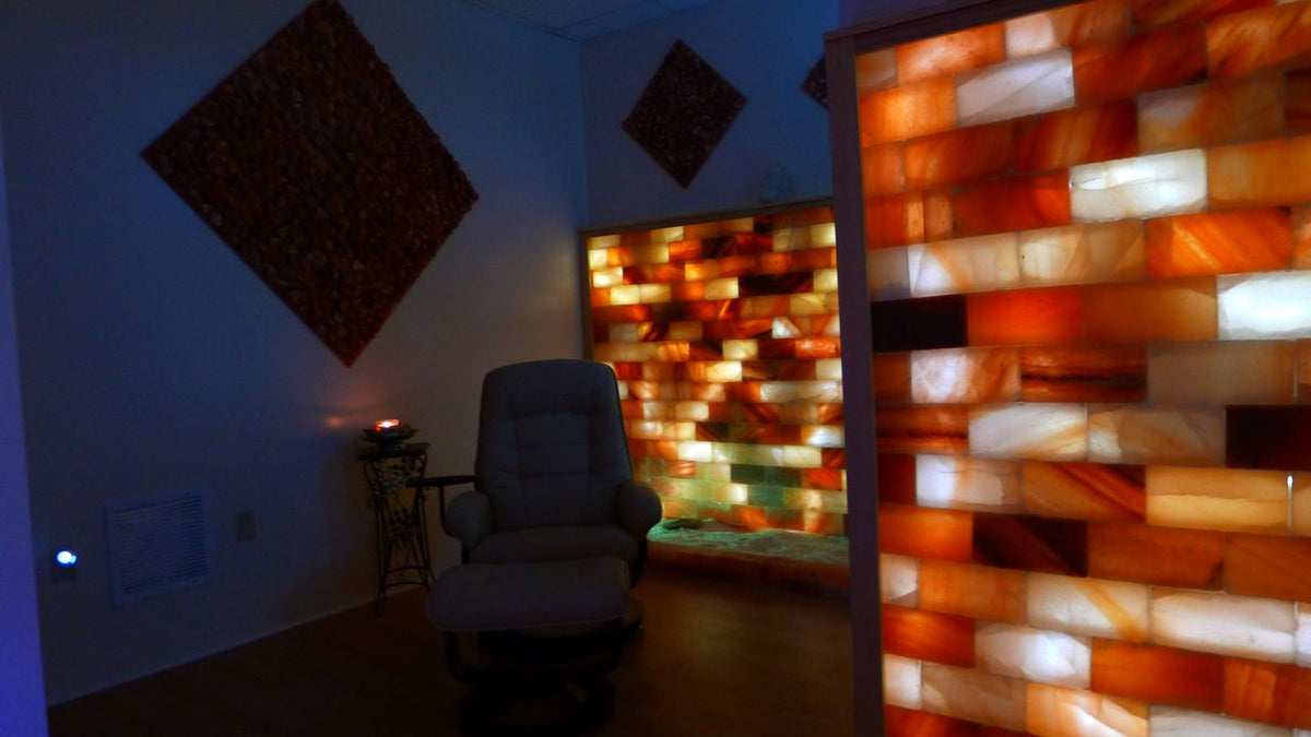 Himalayan Salt Sauna 4' x 4' Surface Area - 16 Sq feet - The Vitality Estate