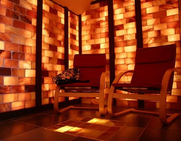 Himalayan Salt Sauna 8' x 4' Surface Area - 35 Sq feet - The Vitality Estate