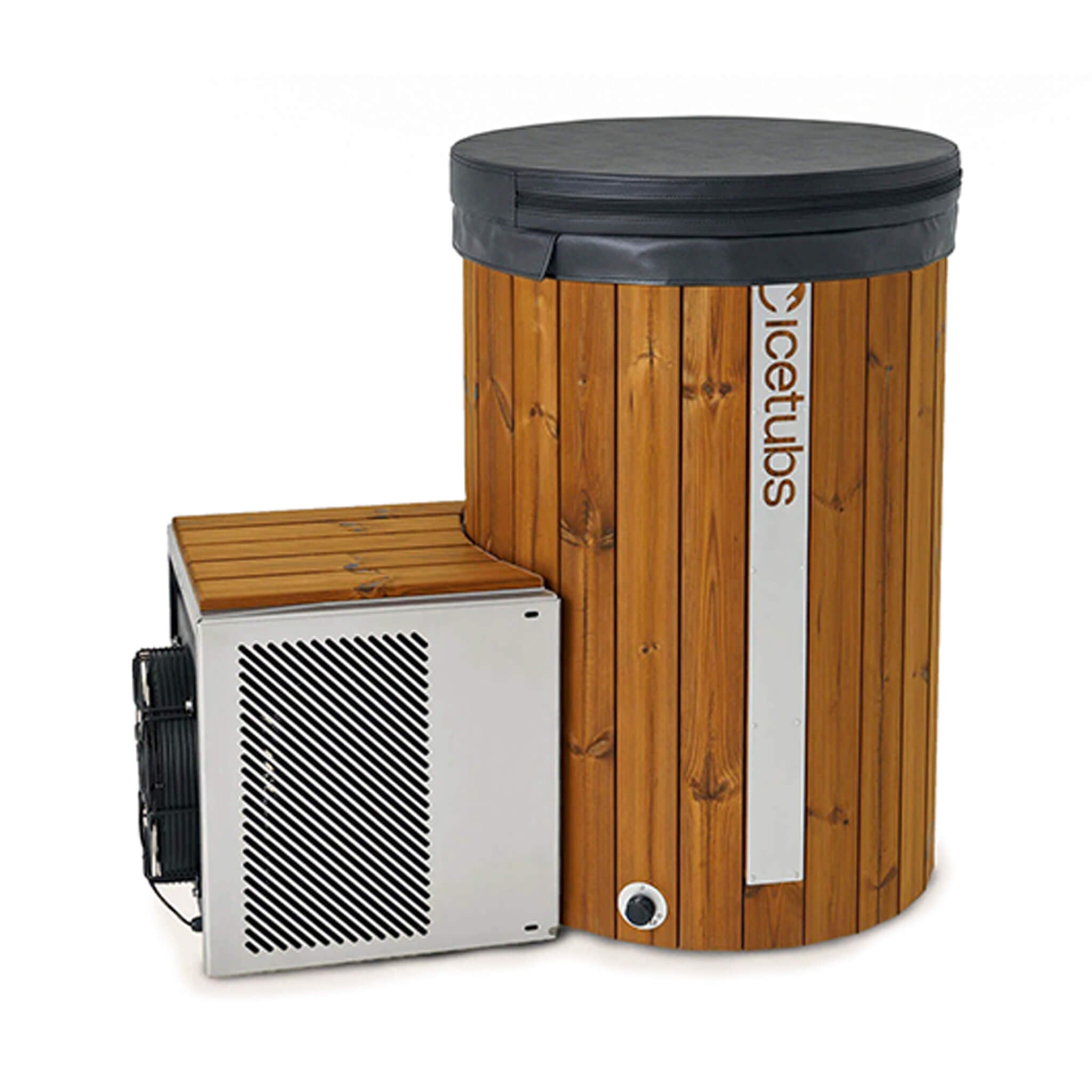 Icetubs IceBarrel Thermowood And Fiberglass Cold Plunge Immersion Tub (SAK68129) - The Vitality Estate